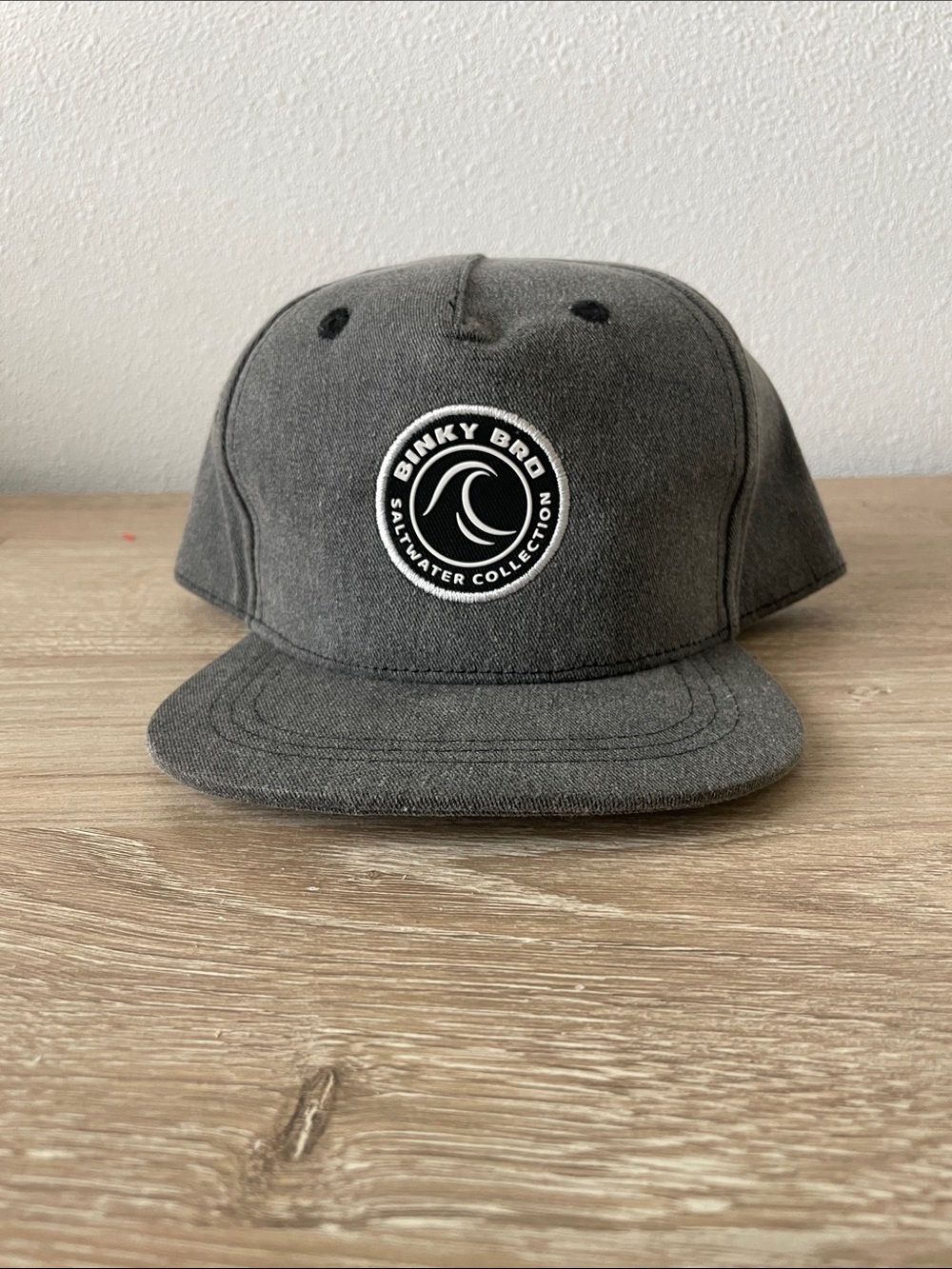Binky Bro Toddlers' Gray Snapback Hat - Saltywater Collection